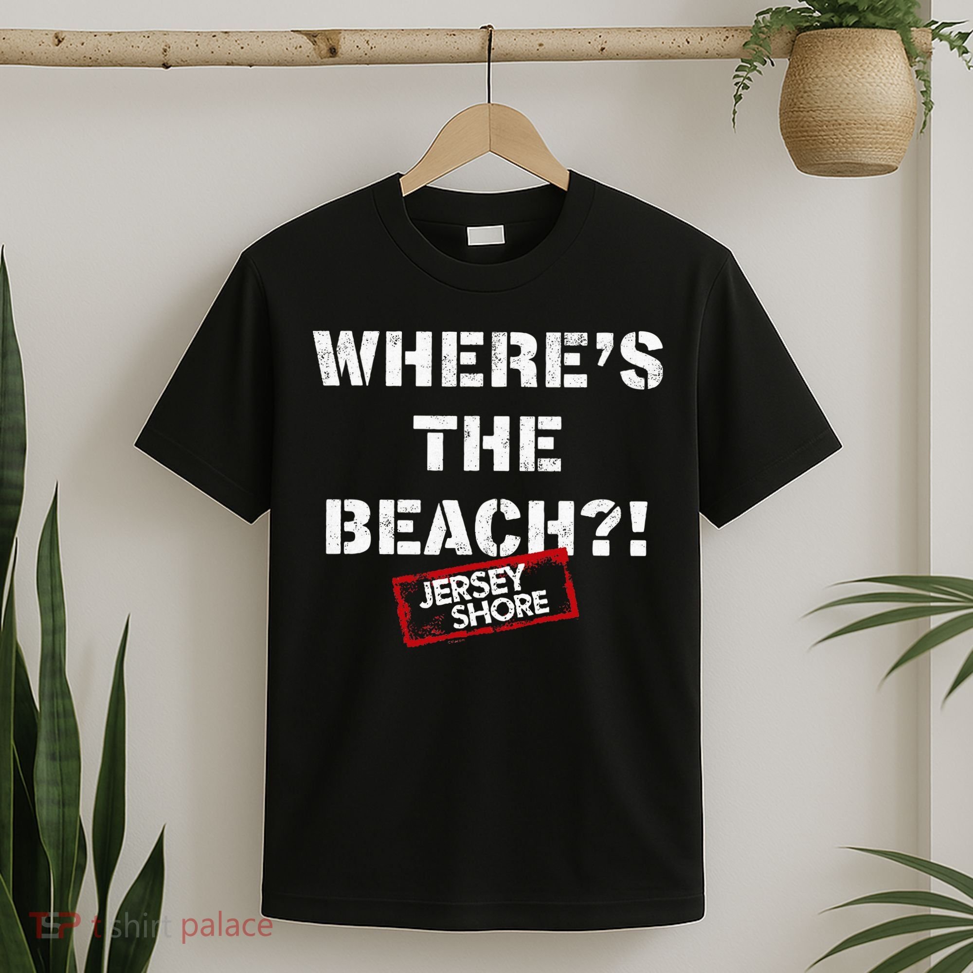 Shore Wheres The Beach T-Shirt