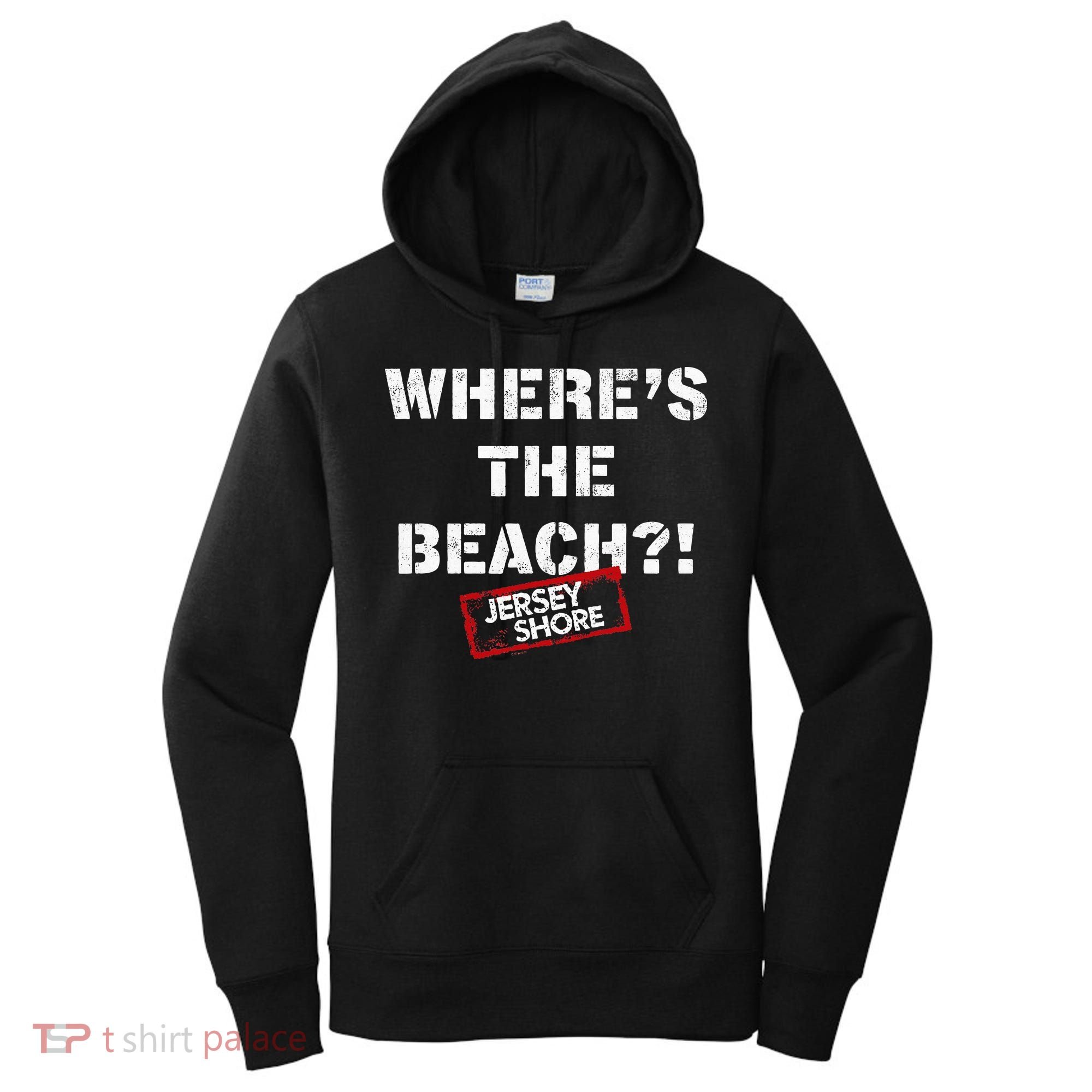 Shore Wheres The Beach Women's Hoodie