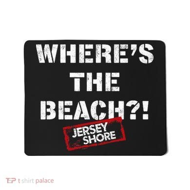 Shore Wheres The Beach Mousepad
