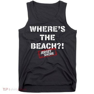 Shore Wheres The Beach Tank Top