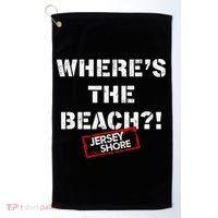 Shore Wheres The Beach Golf Towel thumb 0