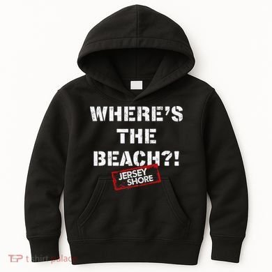 Shore Wheres The Beach Kids Hoodie
