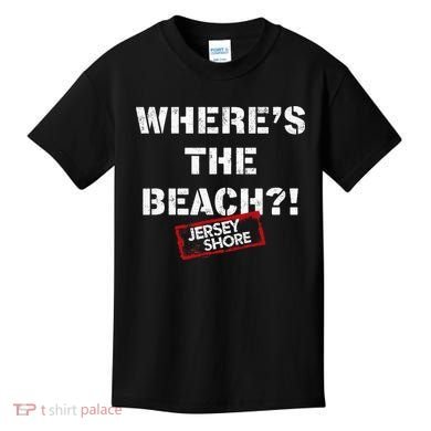 Shore Wheres The Beach Kids T-Shirt