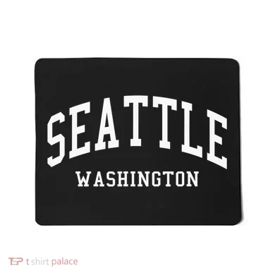 Seattle Washington Throwback Design Classic Mousepad