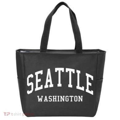 Seattle Washington Throwback Design Classic Tote Bag