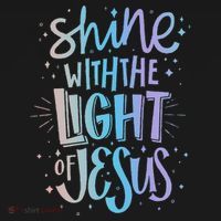 Shine with the Light of Jesus Proud Christian Long Sleeve Shirt thumb 2