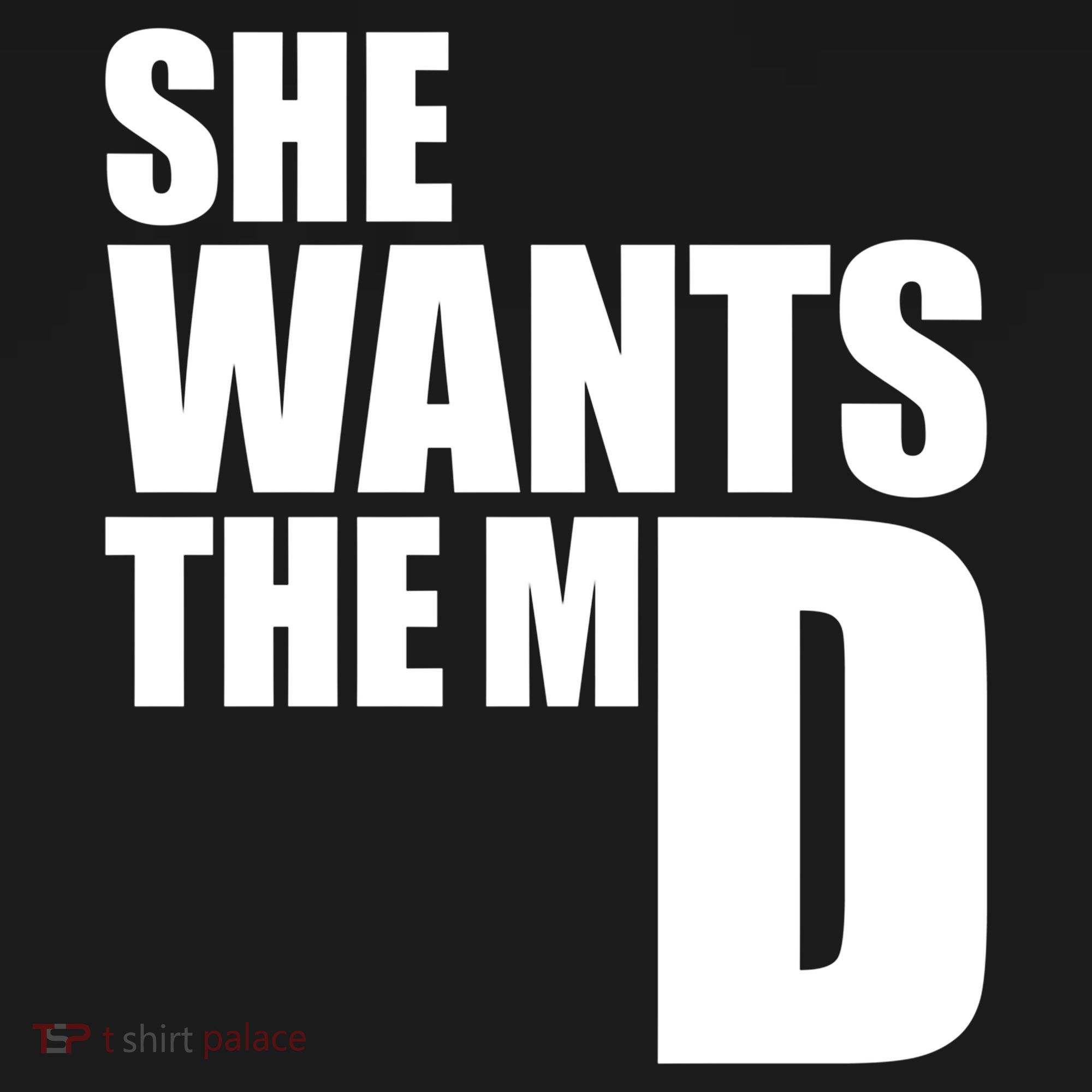 She Wants The Md Great Gift Funny Medical Doctor Student Great Gift Ornament