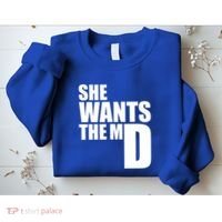 She Wants The Md Great Gift Funny Medical Doctor Student Great Gift Sweatshirt thumb 2