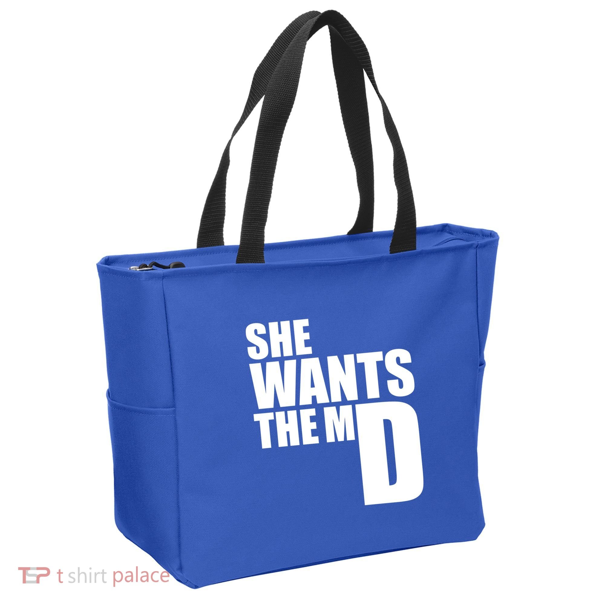 She Wants The Md Great Gift Funny Medical Doctor Student Great Gift Tote Bag