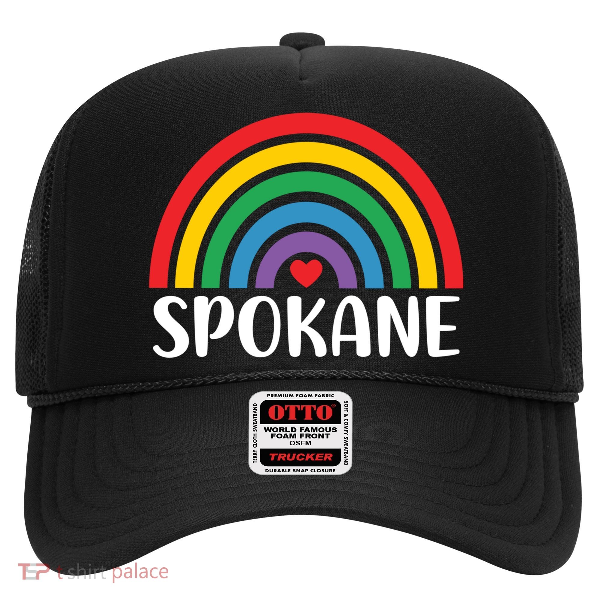 Spokane Washington Travel I Love Spokane Usa Cool Gift Hat