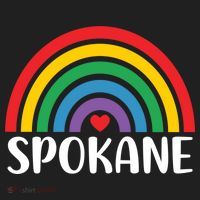 Spokane Washington Travel I Love Spokane Usa Cool Gift Golf Towel thumb 3