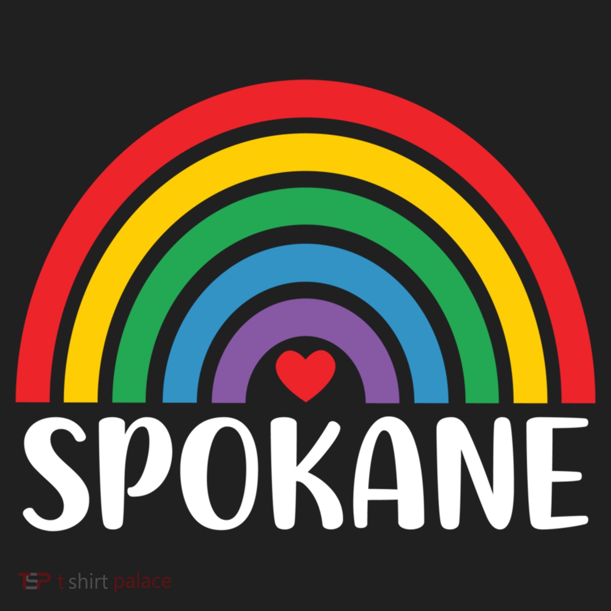 Spokane Washington Travel I Love Spokane Usa Cool Gift Golf Towel