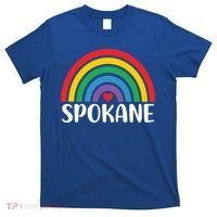 Spokane Washington Travel I Love Spokane Usa Cool Gift T-Shirt thumb 0