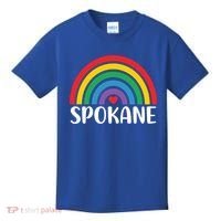 Spokane Washington Travel I Love Spokane Usa Cool Gift Kids T-Shirt thumb 0