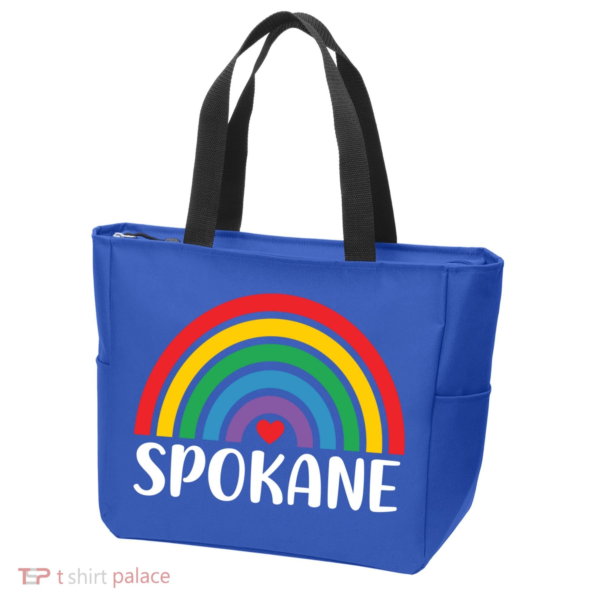 Spokane Washington Travel I Love Spokane Usa Cool Gift Tote Bag