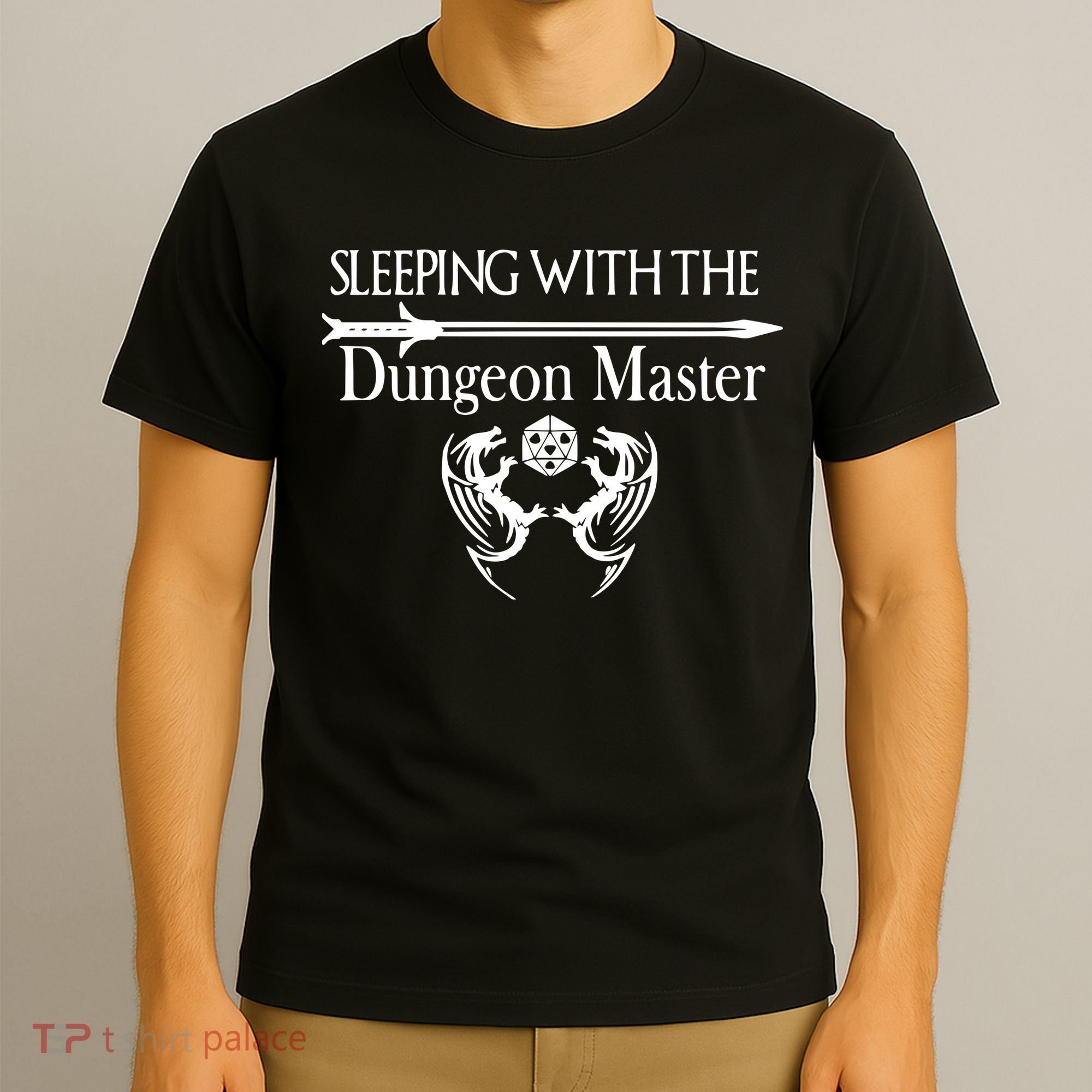 Sleeping With The Dungeon Master Game T-Shirt