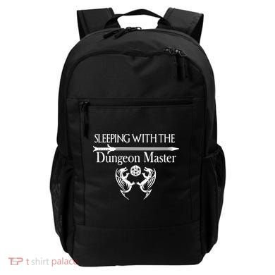 Sleeping With The Dungeon Master Game Backpack