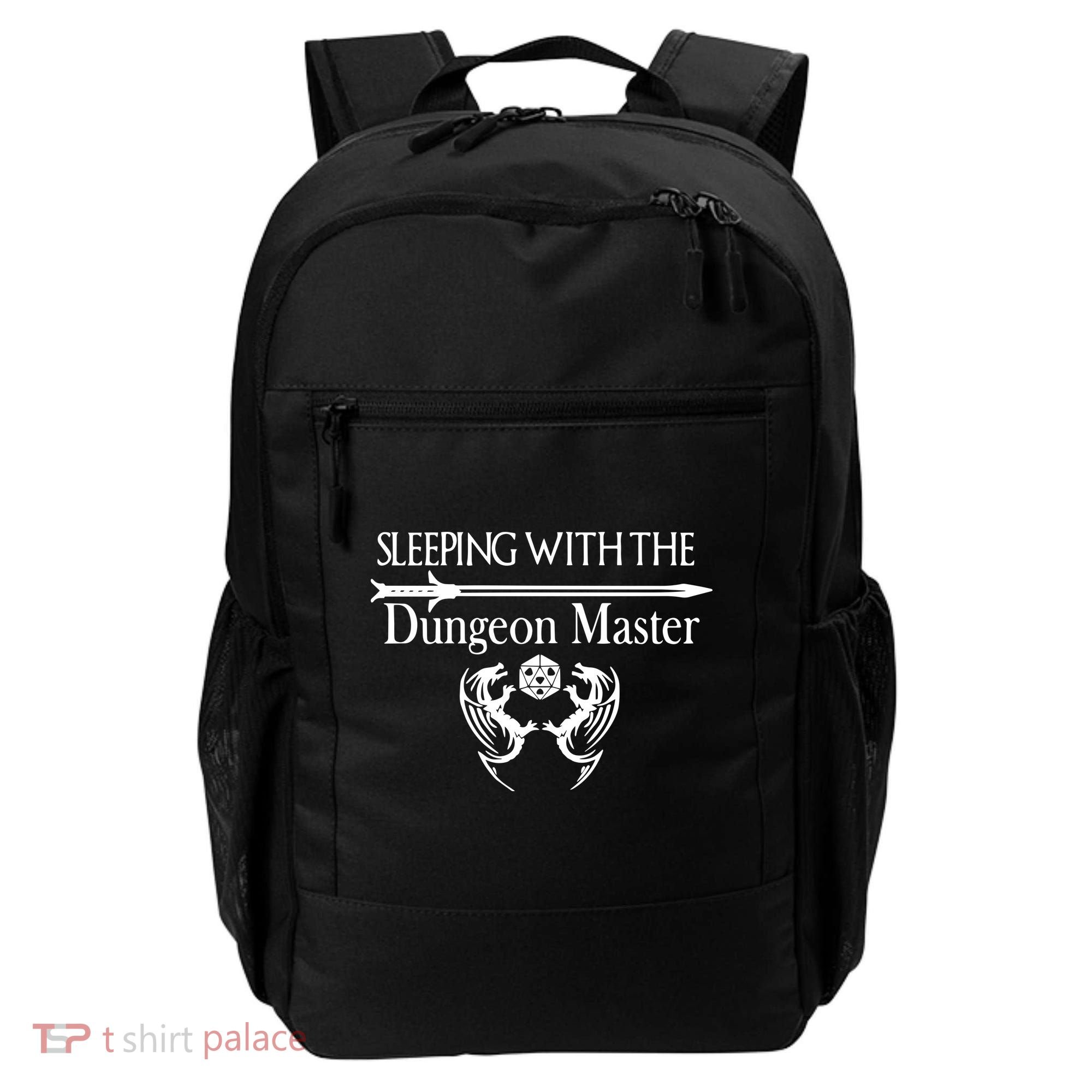 Sleeping With The Dungeon Master Game Backpack