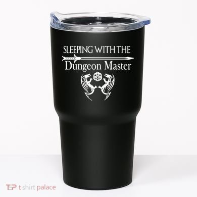 Sleeping With The Dungeon Master Game Tumbler