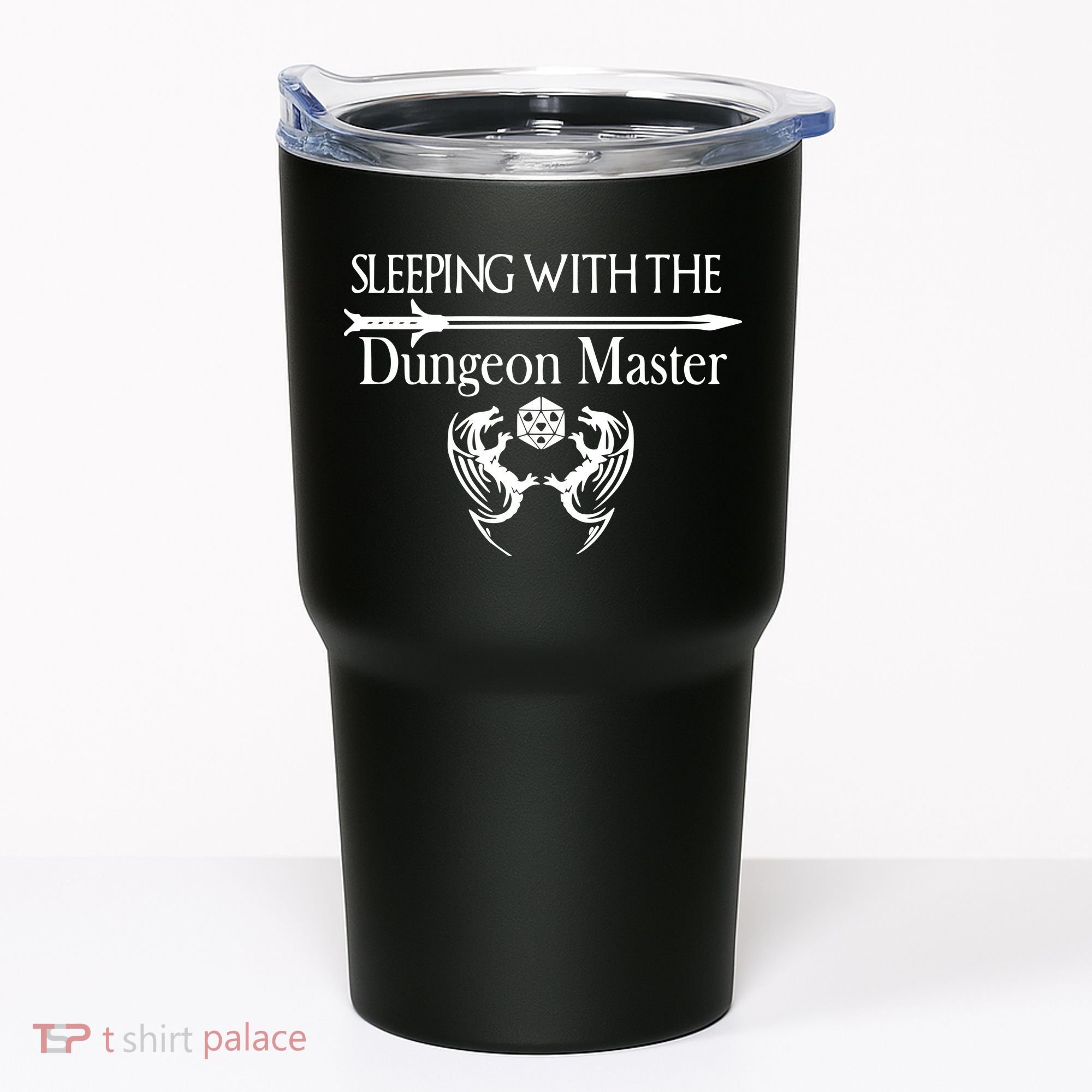 Sleeping With The Dungeon Master Game Tumbler