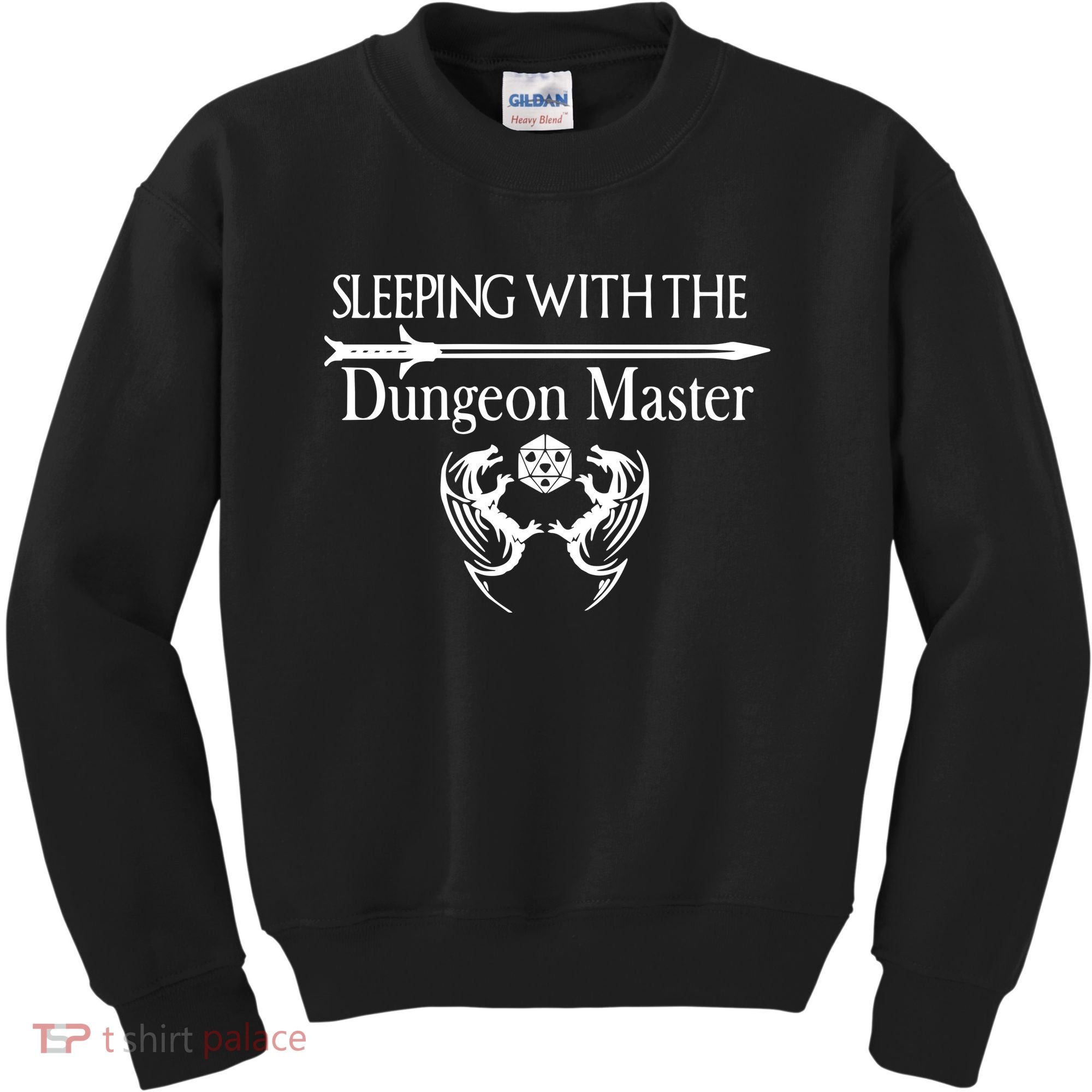 Sleeping With The Dungeon Master Game Kids Sweatshirt