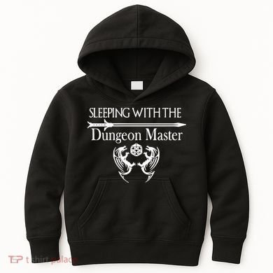 Sleeping With The Dungeon Master Game Kids Hoodie