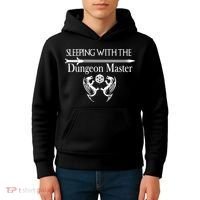 Sleeping With The Dungeon Master Game Kids Hoodie thumb 4