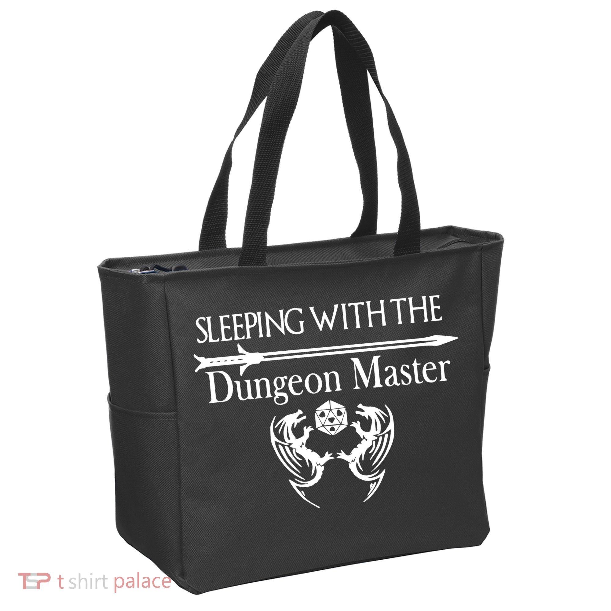 Sleeping With The Dungeon Master Game Tote Bag