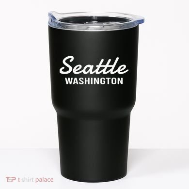 Seattle Washington Throwback Design Classic Tumbler