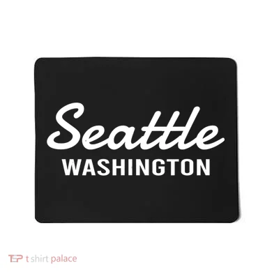 Seattle Washington Throwback Design Classic Mousepad
