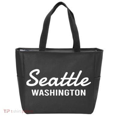 Seattle Washington Throwback Design Classic Tote Bag