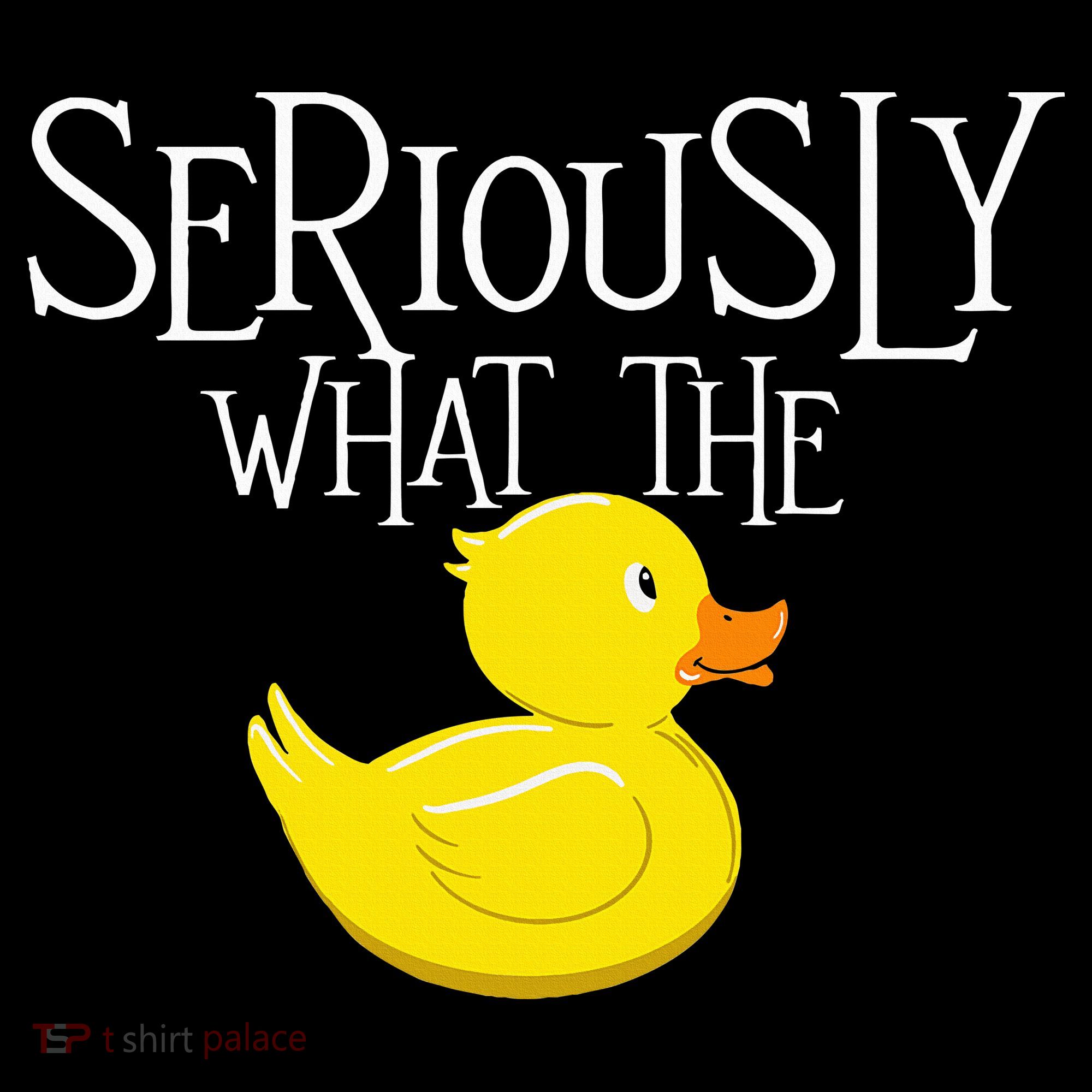 Seriously What The Duck  Duck Lover Pun Doggie Tank
