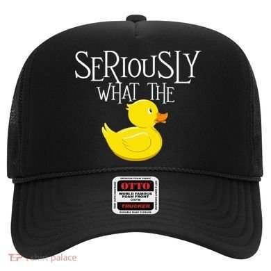Seriously What The Duck  Duck Lover Pun Hat