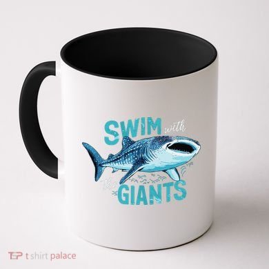 Swim With The Giants Whale Shark Coffee Mug