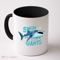 Swim With The Giants Whale Shark Coffee Mug thumb 0