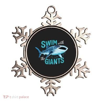 Swim With The Giants Whale Shark Ornament