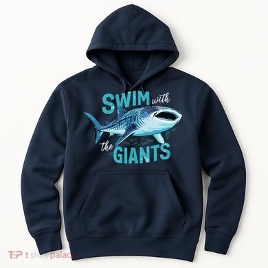 Swim With The Giants Whale Shark Hoodie