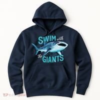 Swim With The Giants Whale Shark Hoodie thumb 0