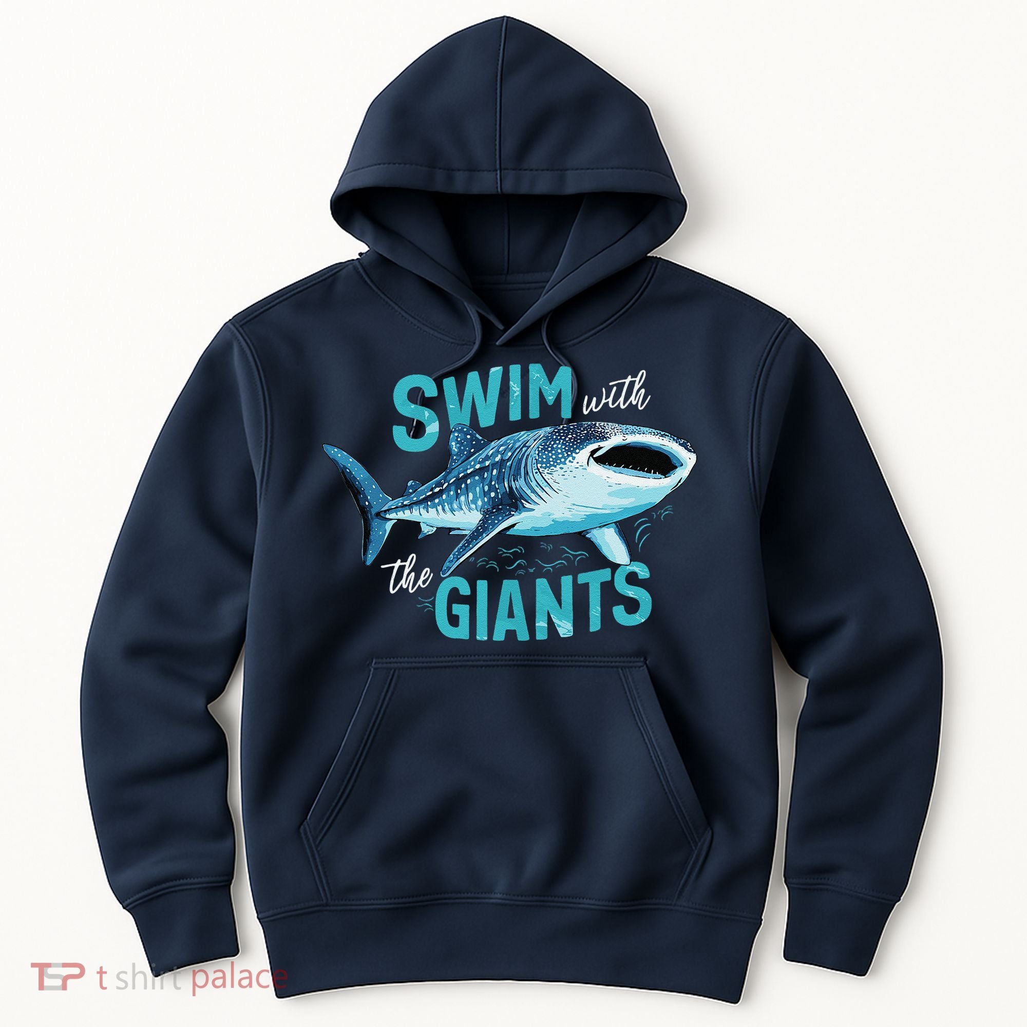 Swim With The Giants Whale Shark Hoodie