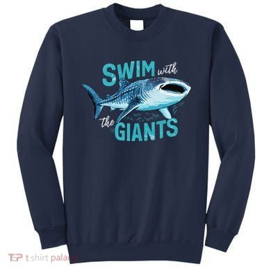 Swim With The Giants Whale Shark Sweatshirt