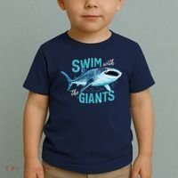 Swim With The Giants Whale Shark Toddler T-Shirt thumb 2