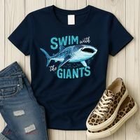 Swim With The Giants Whale Shark Women's T-Shirt thumb 3