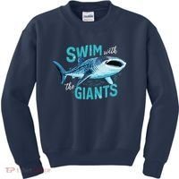 Swim With The Giants Whale Shark Kids Sweatshirt thumb 0