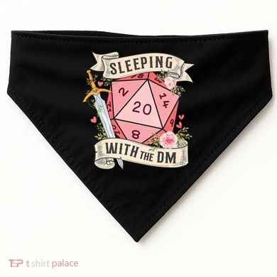 Sleeping With The DM USA-Made Doggie Bandana