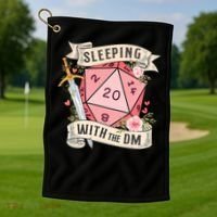 Sleeping With The DM Golf Towel thumb 1