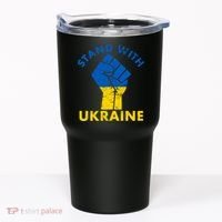 Stand With Ukraine Support Ukraine Free Ukraine Tumbler thumb 0