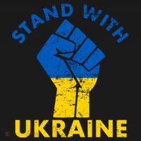 Stand With Ukraine Support Ukraine Free Ukraine Ornament thumb 1