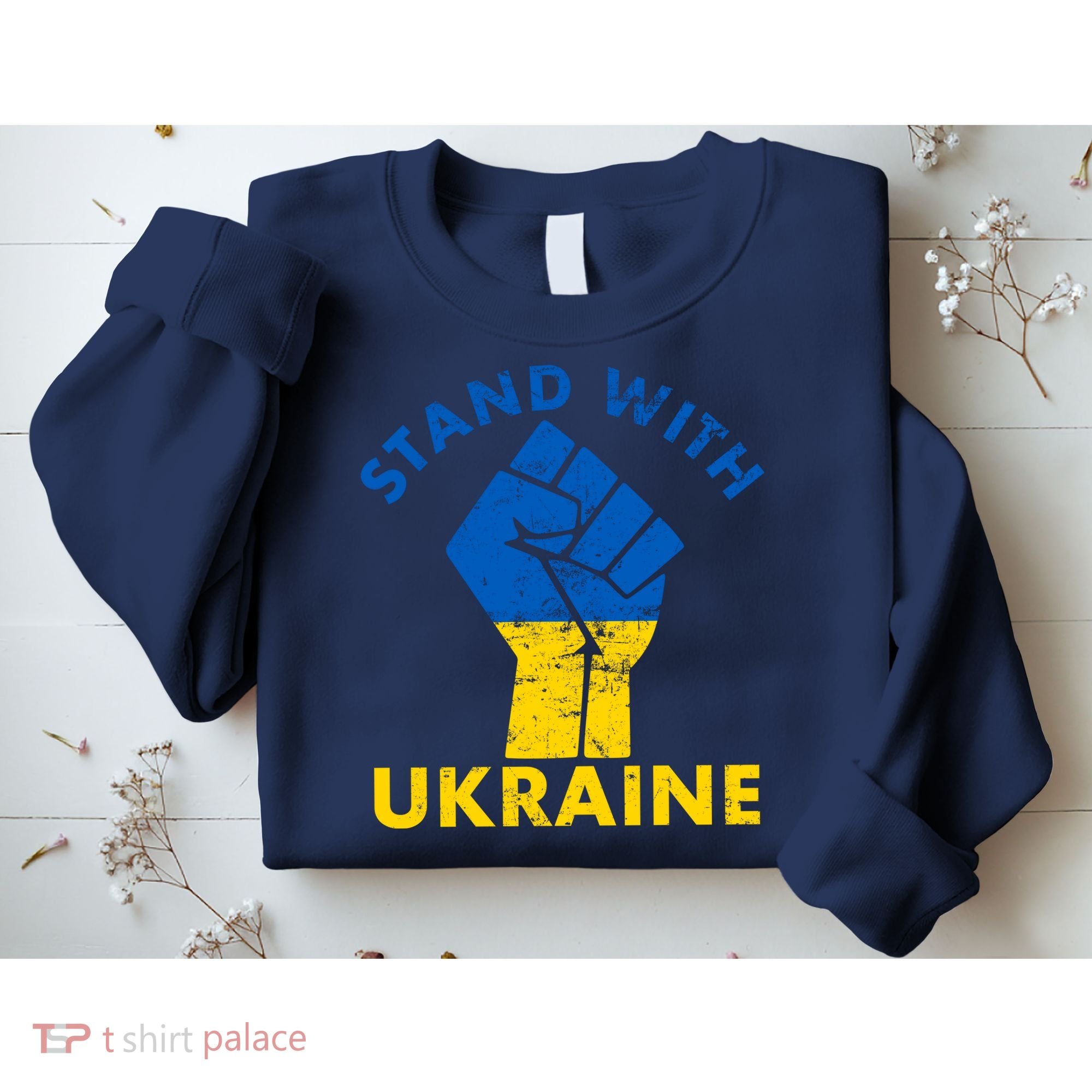 Stand With Ukraine Support Ukraine Free Ukraine Sweatshirt