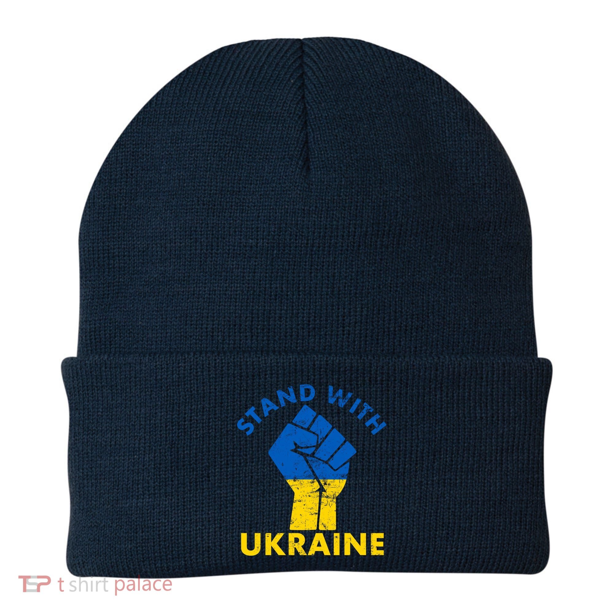 Stand With Ukraine Support Ukraine Free Ukraine Beanie