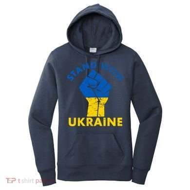 Stand With Ukraine Support Ukraine Free Ukraine Women's Hoodie